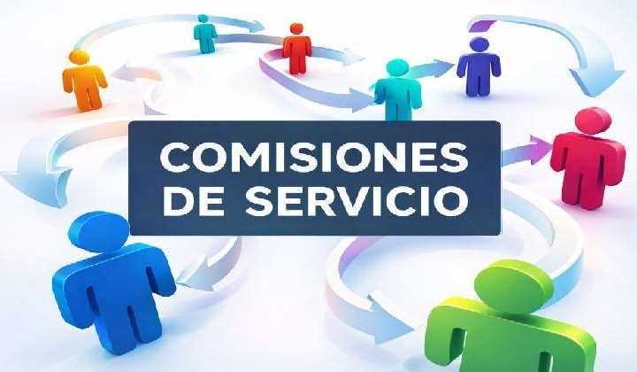 Comisiones de servicio 2026/2027