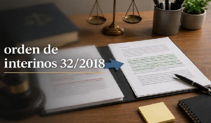 Corrección de errores e la Orden 118/2023, que modifica la Orden de interinos 32/2018 de 23 de febrero.