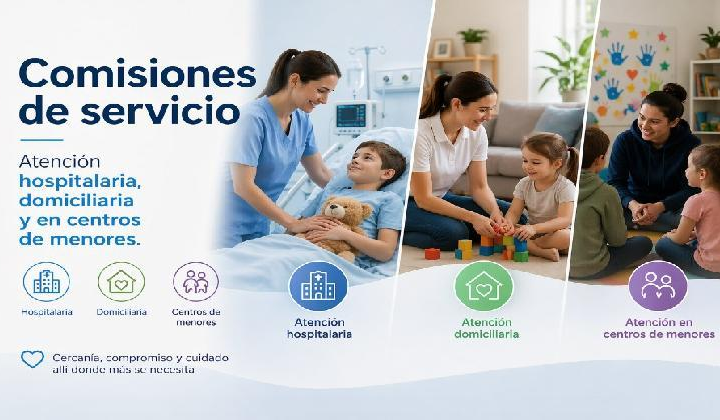 Convocatoria específica comisiones Atención Hospitalaria y Domiciliaria (EAEHD) y centros de menores (EAECRM) 2026-2027
