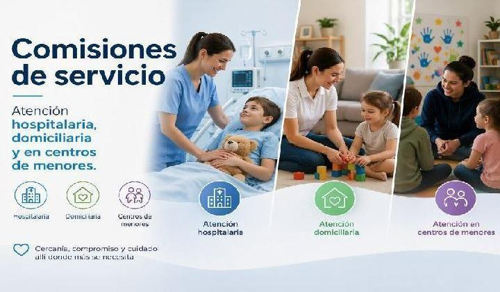 PROVISIONAL Admitidos y excluidos. Comisión de servicios Att Hospitalaria y Domiciliaria (EAEHD) y Centros de Menores (EAECRM)