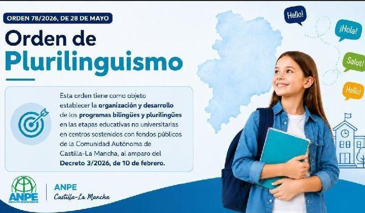 Resolución de 12/06/2026. Procedimiento autorización, modificación, abandono y continuidad de programas bilingües y plurilingües