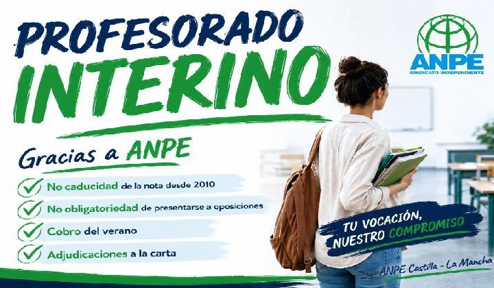 Bolsas de trabajo provisionales para los cuerpos de Maestros y Enseñanzas Medias, especialidades NO CONVOCADAS, para desempeñar