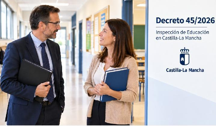 Decreto 45/2026, de 1 de septiembre, por el que se regula la inspección de educación en Castilla-La Mancha.