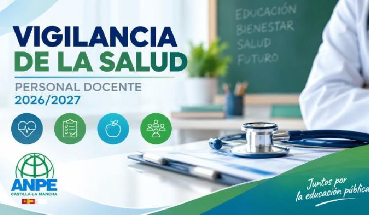 Convocatoria Vigilancia de la Salud del personal docente 2026/2027