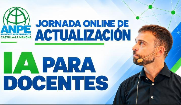 IA PARA DOCENTES. JORNADA DE ACTUALIZACIÓN A LAS NUEVAS FUNCIONES. En abierto a través de Youtube.